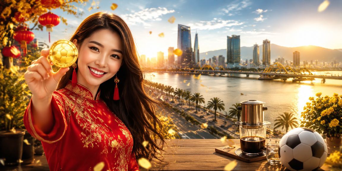 Người dùng Đà Nẵng vừa nhâm nhi cà phê vừa theo dõi kết quả Jackpot trên điện thoại